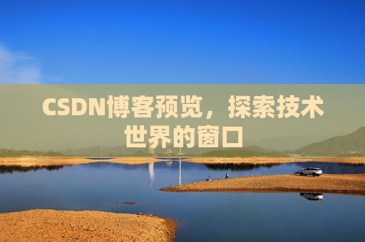 CSDN博客预览,探索技术世界的窗口